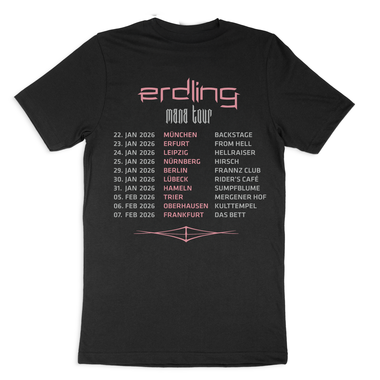 Tour shirt "Mana Tour"